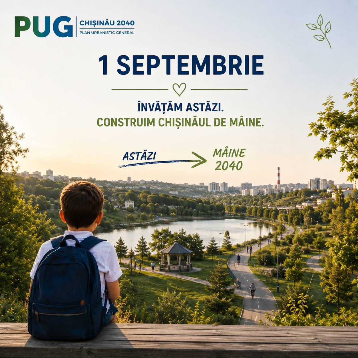SEPTEMBER 1 – LEARNING TODAY. BUILDING TOMORROW’S CITY.