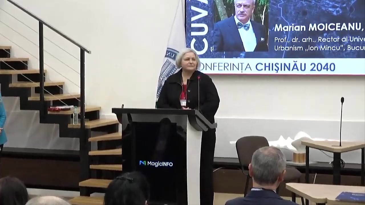 Chief Architect Svetlana Dogotaru’s Address at the Chișinău 2040 – General Urban Plan Conference